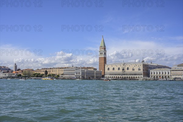 St Mark's Square and Palazzo Ducale, Venice, Metropolitan City of Venice, Italy, Europe