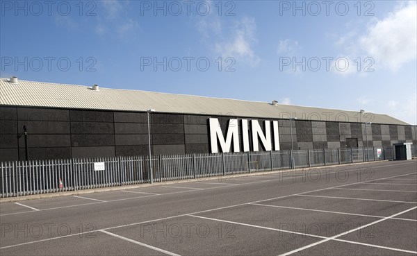 Mini car plant factory Swindon, England, UK