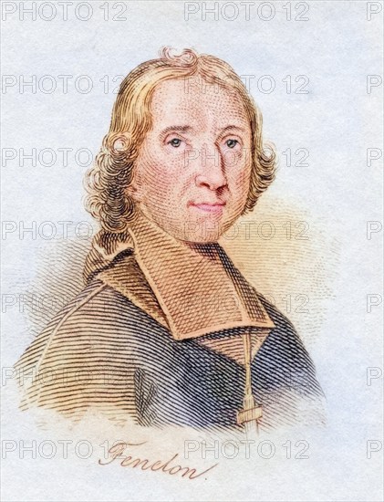 Fenelon Francois de Salignac de la Mothe 1651-1715 French writer and clergyman from the book Crabbs