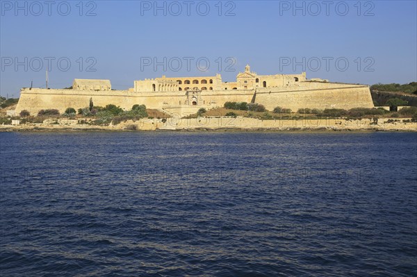 Fort Manoel, Manoel Island, Valletta, Malta view from the sea