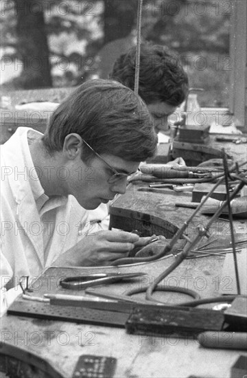 DEU, Germany, Dortmund: Personalities from politics, economy and culture from the years 1965-71.