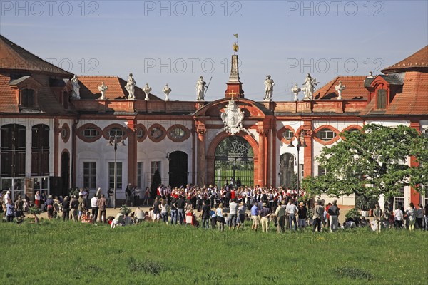 Seehof Castle, Memmelsdorfer Tor, summer residence of the Bamberg prince bishops, Memmelsdorf,