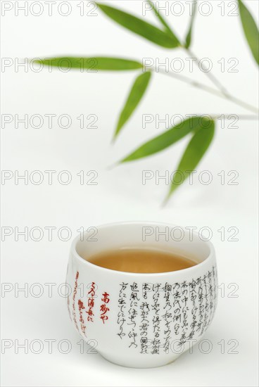 Cup green tea (Sencha), green tea, Japan, Asia