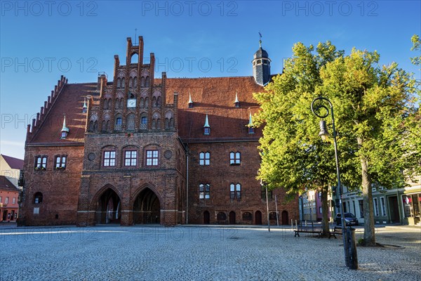 Jüterbog City Hall, Brandenburg, Germany, Europe