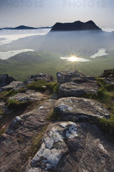 View of Cul Mor, Sutherland, Scotland, Great Britain