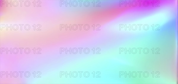 Iridescent neon background, Holographic Abstract soft pastel colors backdrop, AI generated