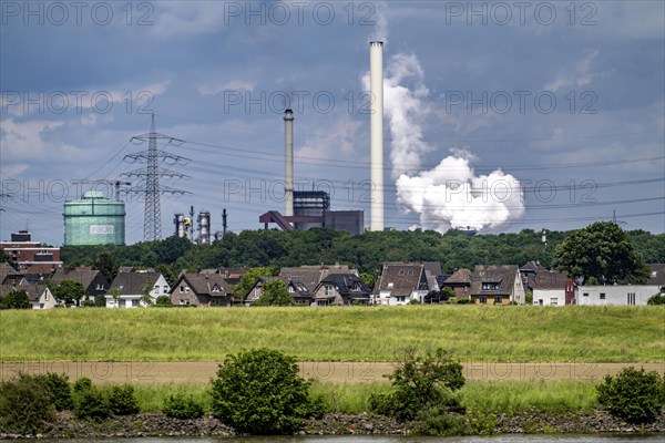Hüttenwerke Krupp-Mannesmann, HKM in Duisburg-Hüttenheim, 2 blast furnaces, coking plant,