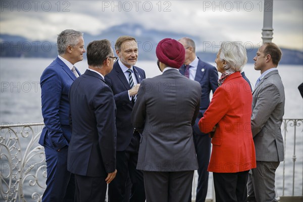 G7 Finance Ministers Meeting in Stresa. Christian Lindner (FDP), Federal Minister of Finance, (from
