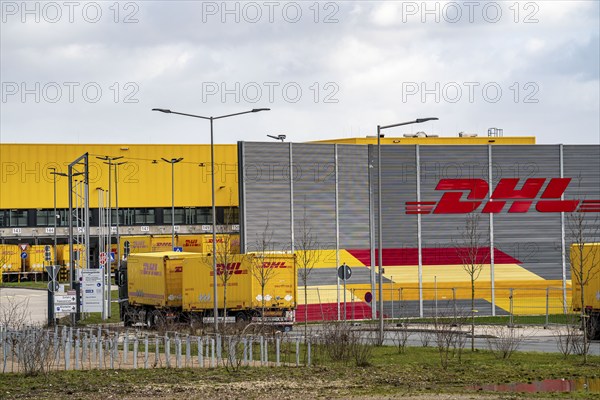 DHL Logistik Zentrum am O-Werk, former administration building of the Opel plant in Bochum, part of