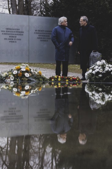 (L-R) Mehmet Daimagueler, Commissioner against Antiziganism in Germany, and Felix Klein, Federal