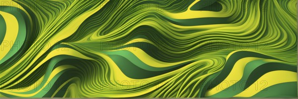 Seamless abstract pattern of vector fluid curved lines creating a dynamic ripple effect in vibrant