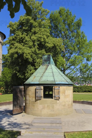 Bohnenberger Observatory, the observatory built around 1814 is located at the cartographic centre