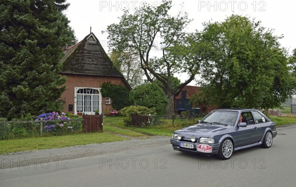 Europe, Germany, Lower Saxony, Lower Elbe Classics, classic car tour, Ford Escort RS Turbo, year