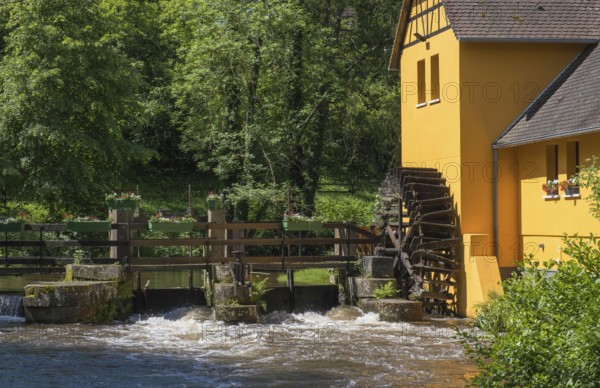 Moulin de la Walk, fulling mill, Wissembourg, Alsace, France, Europe