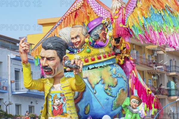 Carnival, Sciacca, Agrigento district, Sicily, Italy, Europe