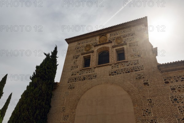 Church of Santa Maria de la Encarnacion, church tower against the light, architecture, Mudejar