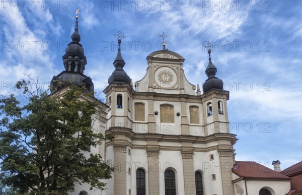 Old catholic church in the center of Vilnius