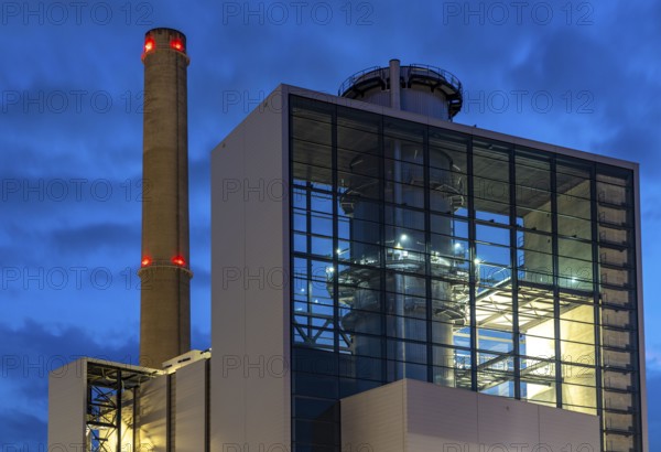 The Lausward natural gas power plant, the most efficient gas and steam turbine power plant in the