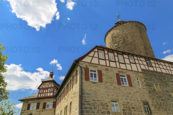 Reichenberg Castle, Staufer castle complex, hilltop castle, historical building, built between 1230