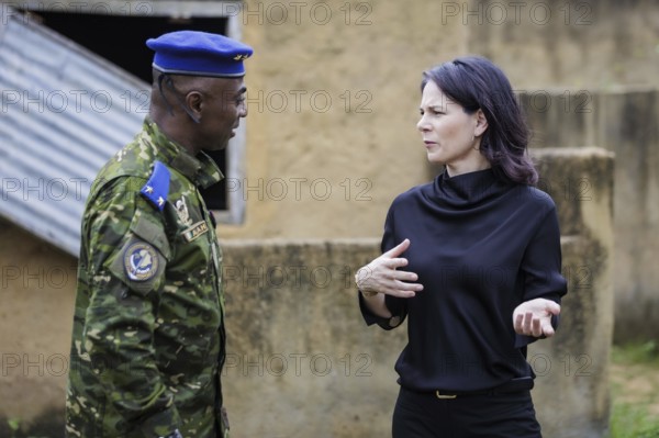 General Joseph Kouame Allah and Annalena Bärbock (Alliance 90/The Greens), Federal Foreign