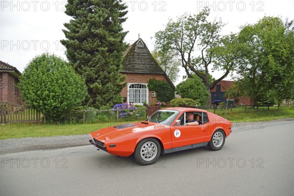 Europe, Germany, Lower Saxony, Lower Elbe Classics, classic car tour, Saab Sonett, year of