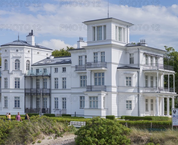 Exclusive hotel on the beach in Heiligendamm, Mecklenburg-Vorpommern, Germany, Europe