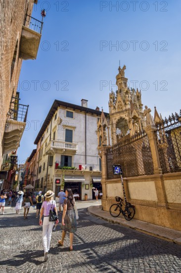 Scaliger tombs, Verona, Veneto, Italy, Europe