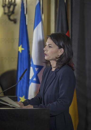 Annalena Bärbock (Alliance 90/The Greens), Federal Foreign Minister, photographed during her visit