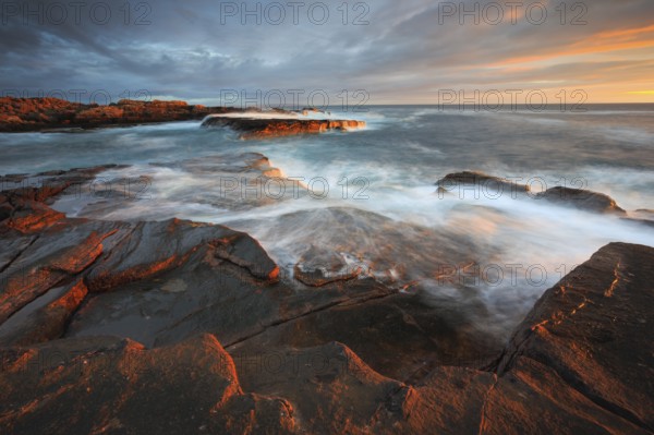 Rocky Coast, Sutherland, Scotland, Great Britain