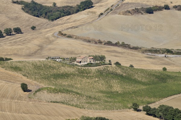 Country estate near Montepulciano, Tuscany, Italy, Europe