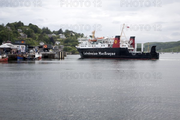Caledonian MacBrayne ferry at Oban, Argyll and Bute, Scotland, United Kingdom, Europe