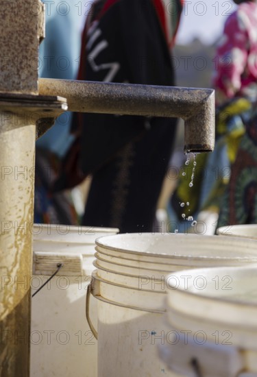 Waterhole in the community of Maraban Dare, in the state of Plateau, 07/02/2024