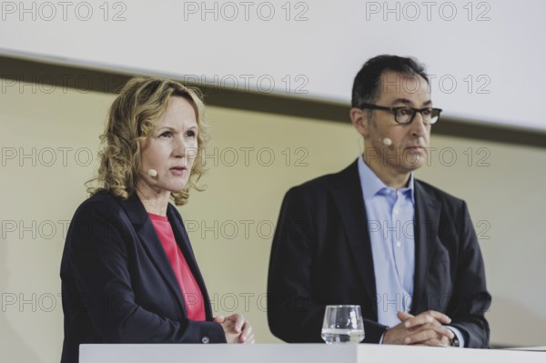 (L-R) Steffi Lemke (Alliance 90/The Greens), Federal Minister for the Environment, Nature