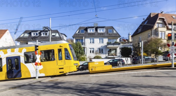 Cog railway of the Stuttgarter Straßenbahnen AG SSB. The railway is popularly known as the Zacke