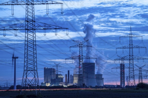 Lignite-fired power plant, RWE Power AG Niederaussem power plant, 2 units were shut down in 2020/21