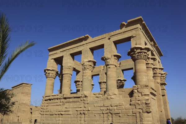 Temple of Isis, Temple of Isis of Philae on the island of Agilkia, Temple of Isis, Kiosk of Trajan,