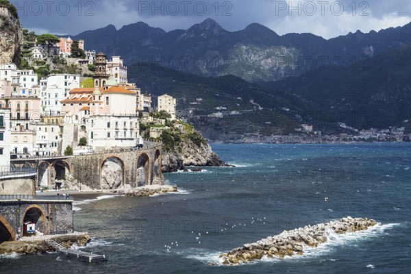 Atrani, Amalfi Coast, Italy, Europe