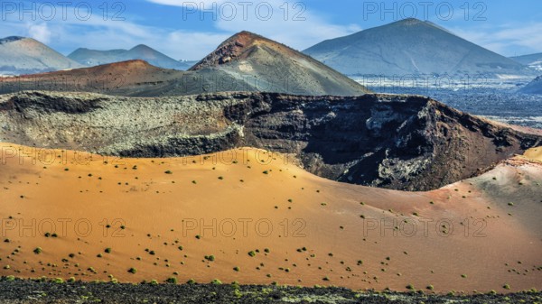 2016, Timanfaya National Park, Lanzarote, Fire Mountains of Timanfaya National Park, Montanas del