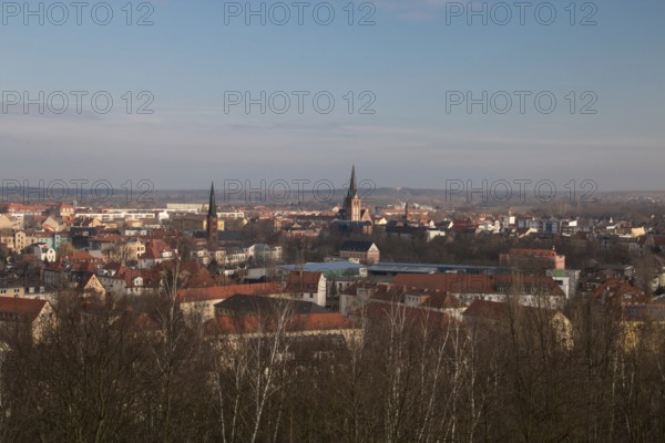 Bitterfeld, centre of the East German chemical industry, Bitterfeld, Saxony-Anhalt, Germany, Europe
