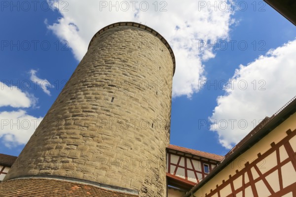 Reichenberg Castle, Staufer castle complex, hilltop castle, historical building, built between 1230