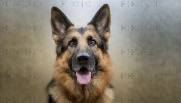 Pets, Dog, German Shepherd, AI-generated, AI generated