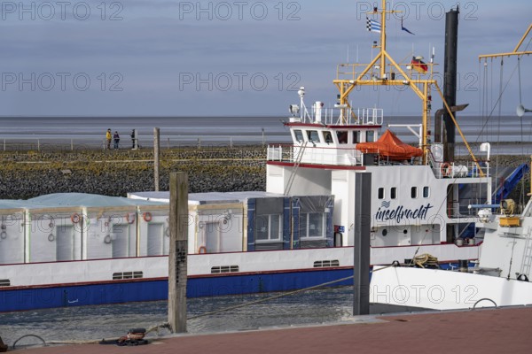 Freight ferry from Norddeich to the East Frisian islands of Norderney and Juist, for vehicles and