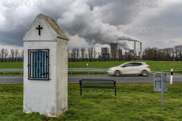 Lignite-fired power plant, RWE Power AG Niederaussem power plant, Bergheim, North Rhine-Westphalia,