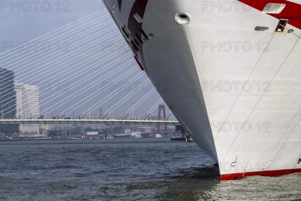 Cruise ship Iona of the British shipping company P&O Cruises, moored at the pier of the Cruise