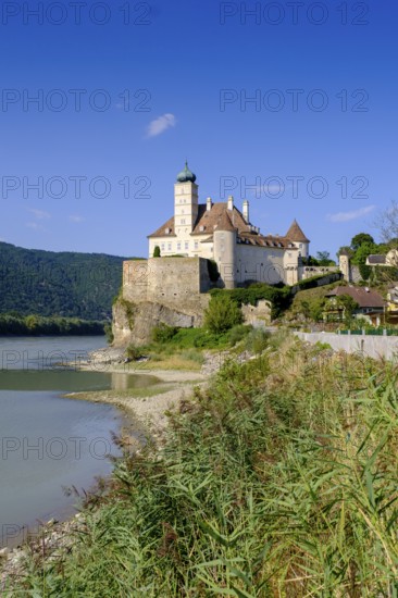 Schönbühel Castle, on the Danube, Schönbühel-Aggsbach, Wachau, Lower Austria, Austria, Europe