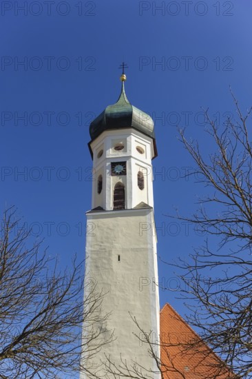 Old parish church of St Mauritius, Mauritiuskirche, church, sacred architecture, onion dome, church