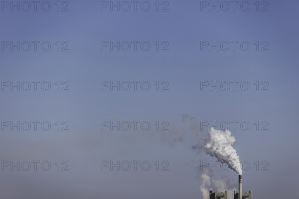 Schkopau coal-fired power station, photographed from Merseburg, 28/08/2024