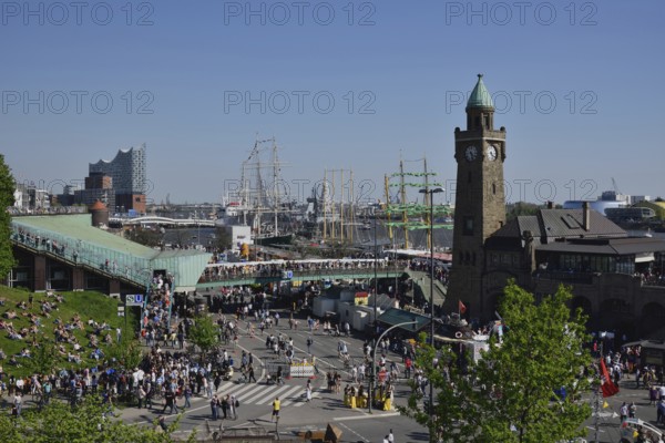 Germany, Hamburg, harbour, harbour birthday, St. Pauli, Europe