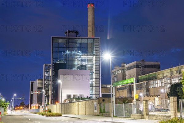The Lausward natural gas power plant, the most efficient gas and steam turbine power plant in the