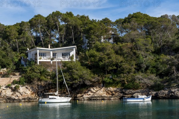 The fishing village of Cala Figuera, on the south-east coast, Majorca, Spain, Europe